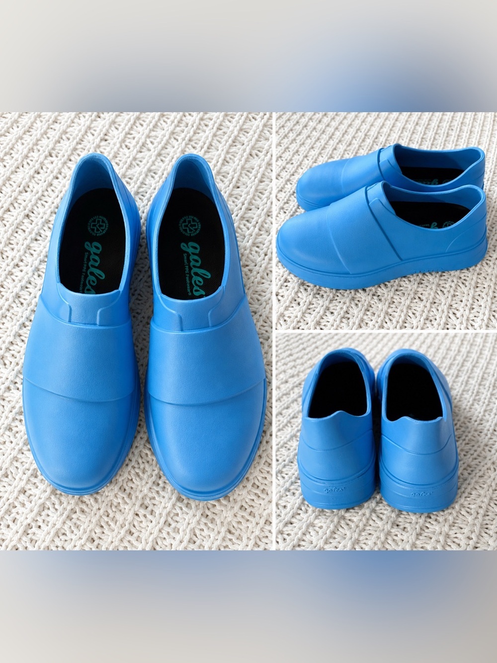 Gales Classic Slip-On Clogs in Bright Blue size 8.5 nwob